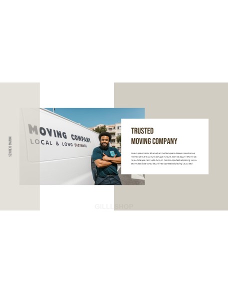Moving Services PPT Templates Design