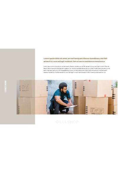 Moving Services PPT Templates Design