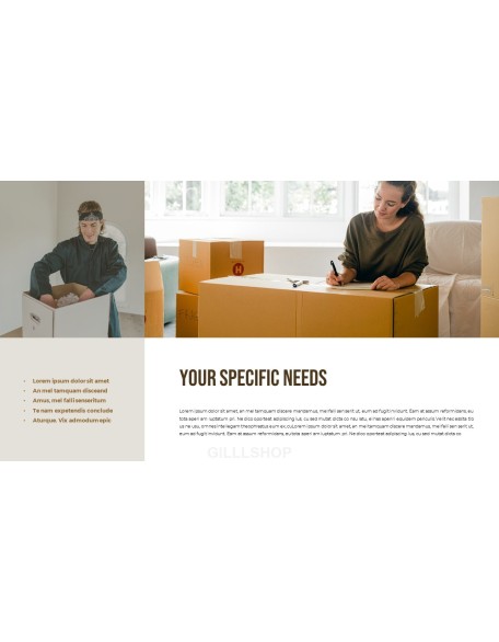 Moving Services PPT Templates Design