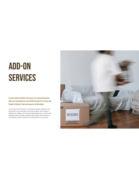 Moving Services PPT Templates Design