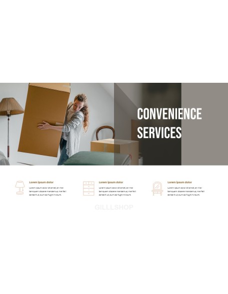 Moving Services PPT Templates Design