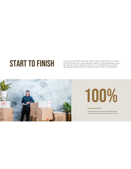 Moving Services PPT Templates Design