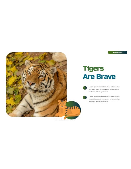 World Animal Day deck templates