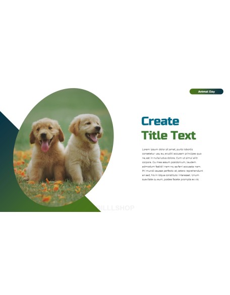 World Animal Day deck templates
