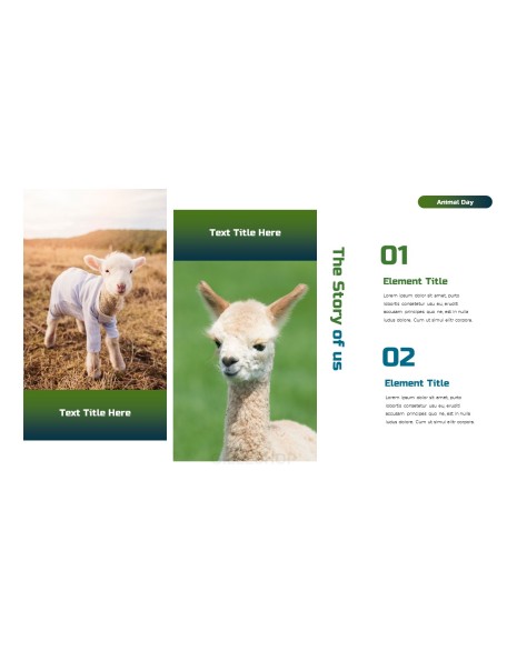 World Animal Day deck templates