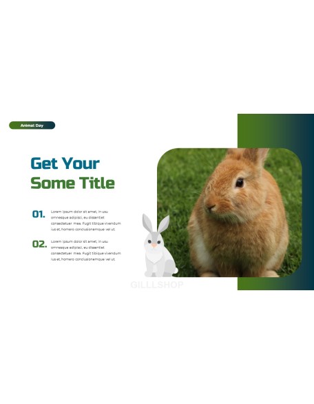 World Animal Day deck templates