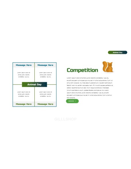 World Animal Day deck templates