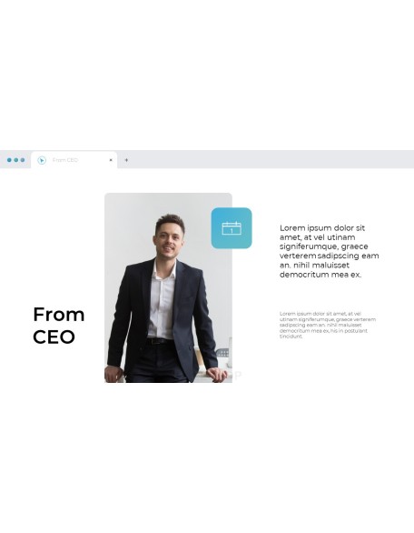 Web Browser Design Concept Startup Pitch Deck
