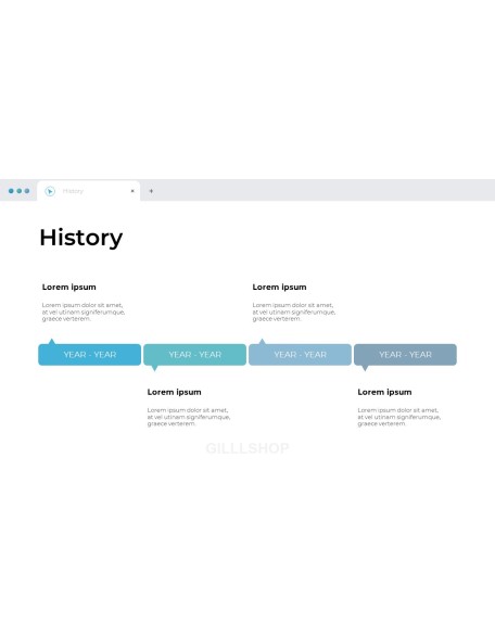 Web Browser Design Concept Startup Pitch Deck