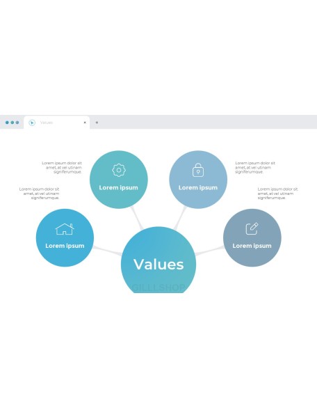 Web Browser Design Concept Startup Pitch Deck