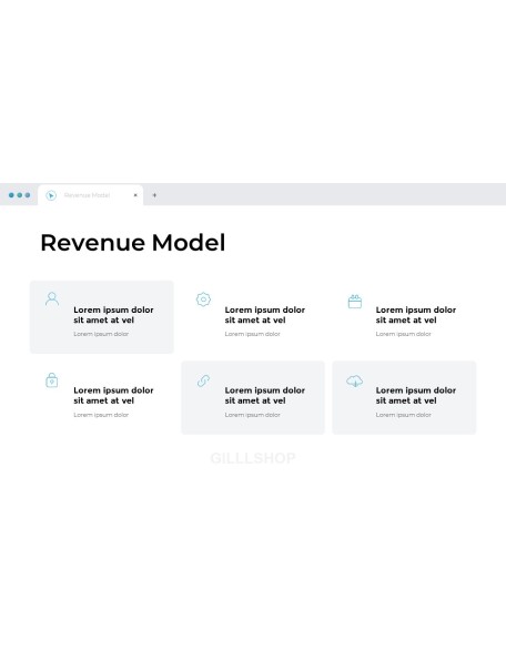 Web Browser Design Concept Startup Pitch Deck