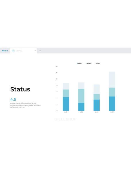 Web Browser Design Concept Startup Pitch Deck