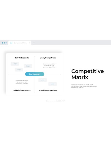 Web Browser Design Concept Startup Pitch Deck
