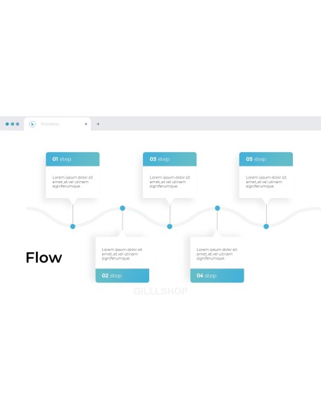 Web Browser Design Concept Startup Pitch Deck