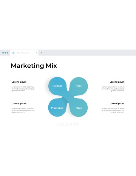 Web Browser Design Concept Startup Pitch Deck