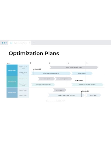 Web Browser Design Concept Startup Pitch Deck
