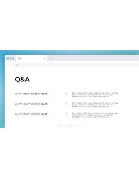 Web Browser Design Concept Startup Pitch Deck