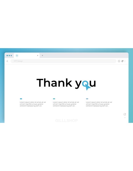Web Browser Design Concept Startup Pitch Deck