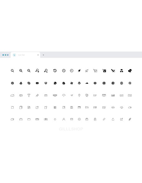 Web Browser Design Concept Startup Pitch Deck
