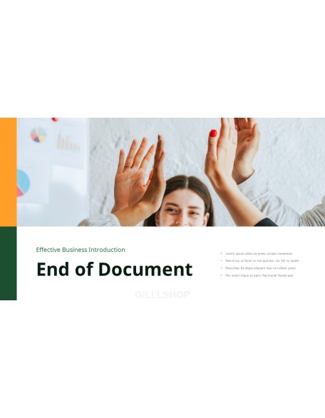 Effective Business Introduction Action plan PPT