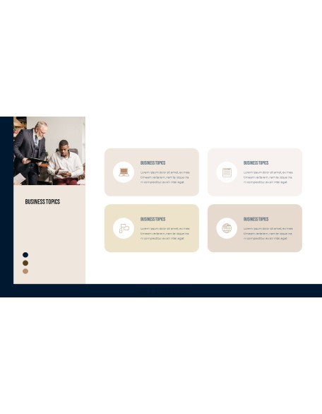 Business Topics awards presentation powerpoint