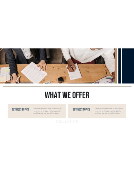 Business Topics awards presentation powerpoint