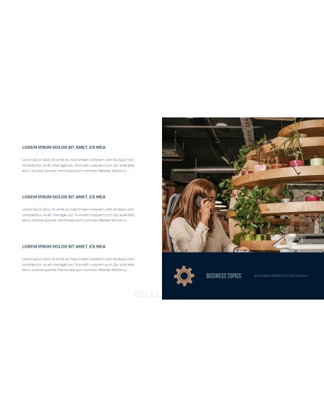 Business Topics awards presentation powerpoint