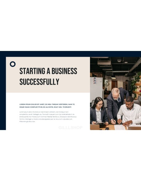 Business Topics awards presentation powerpoint