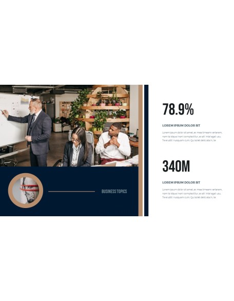 Business Topics awards presentation powerpoint