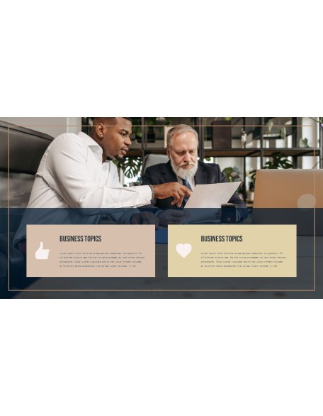 Business Topics awards presentation powerpoint