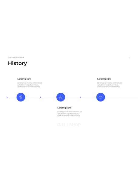 Simple Business Overview template powerpoint