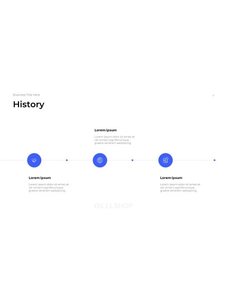 Simple Business Overview template powerpoint