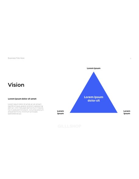 Simple Business Overview template powerpoint