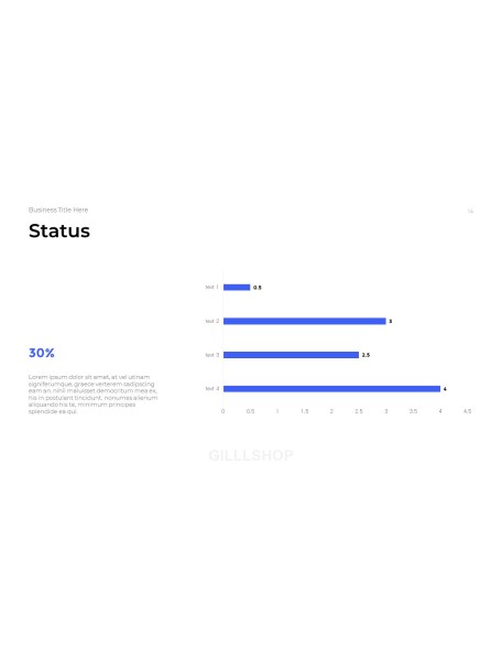 Simple Business Overview template powerpoint