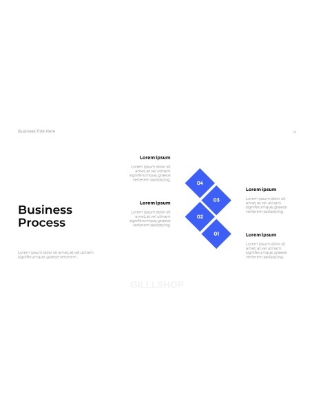 Simple Business Overview template powerpoint