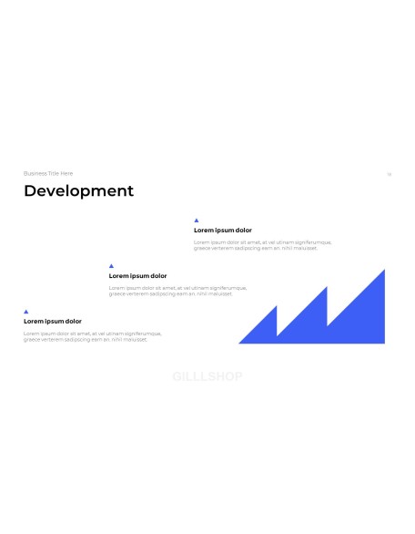 Simple Business Overview template powerpoint