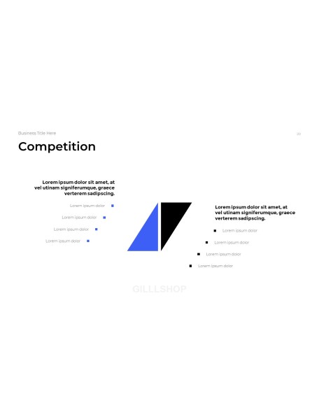 Simple Business Overview template powerpoint