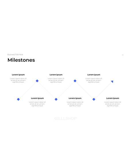 Simple Business Overview template powerpoint