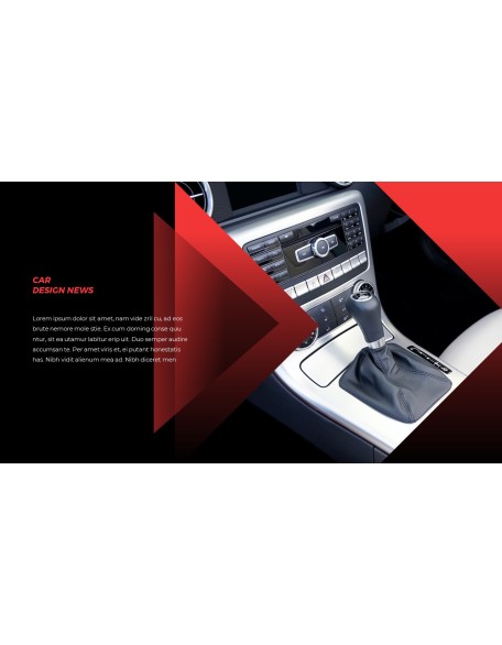 Car Design News template ppt