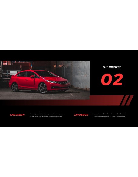 Car Design News template ppt