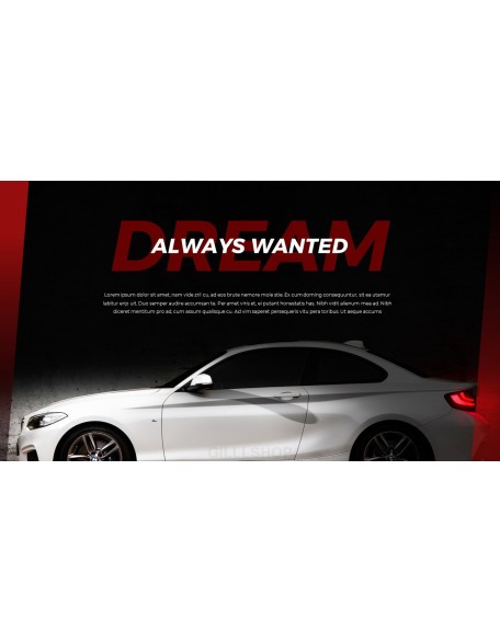 Car Design News template ppt