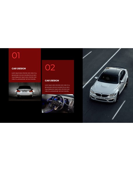 Car Design News template ppt