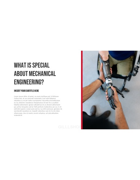 Mechanical Engineering business plan template ppt