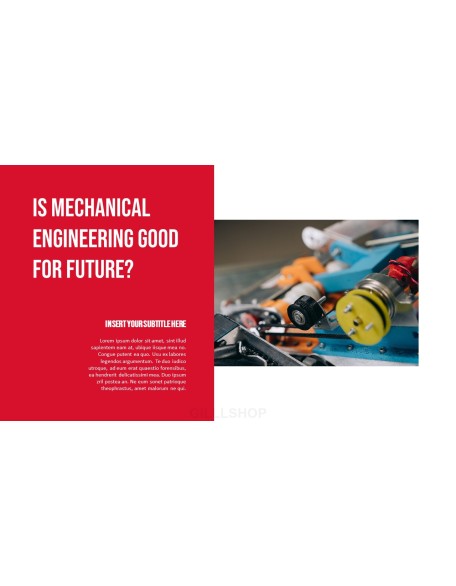 Mechanical Engineering business plan template ppt