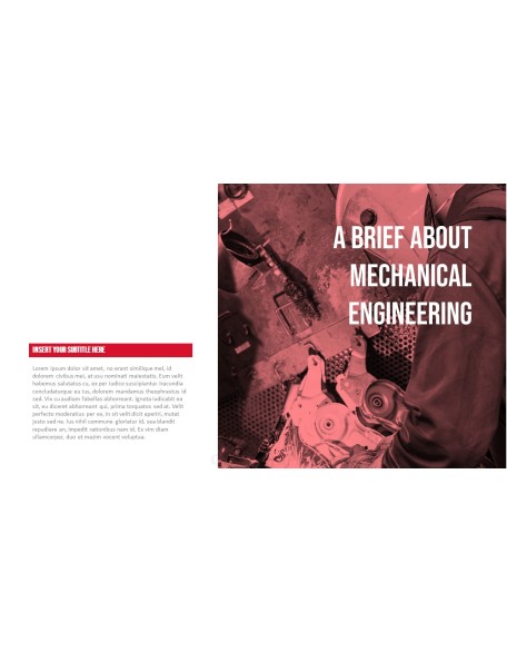 Mechanical Engineering business plan template ppt