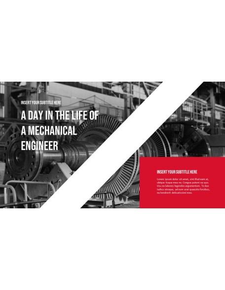 Mechanical Engineering business plan template ppt