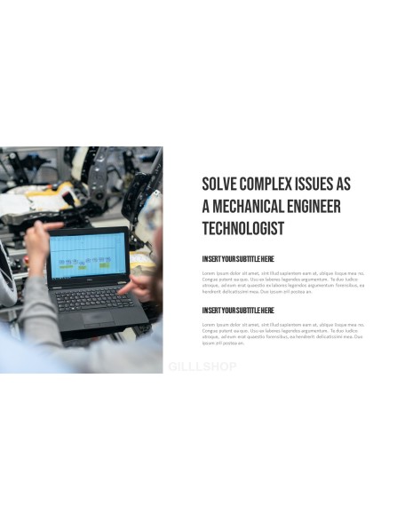 Mechanical Engineering business plan template ppt