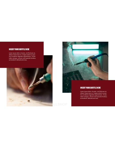 Mechanical Engineering business plan template ppt