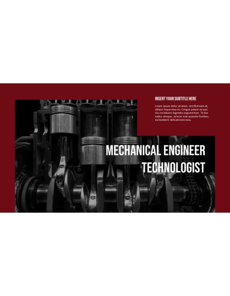 Mechanical Engineering business plan template ppt