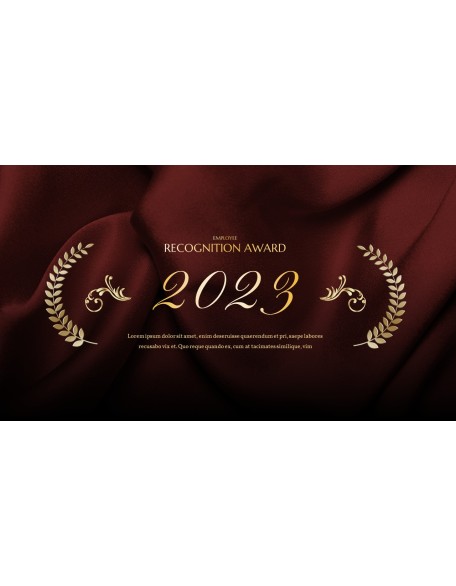 Employee Recognition Award Product Deck